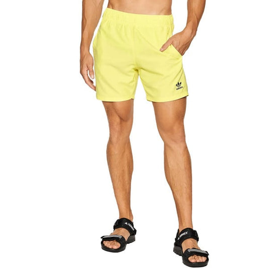 ADIDAS Adicolor Essentials Trefoil Swim Shorts Yellow