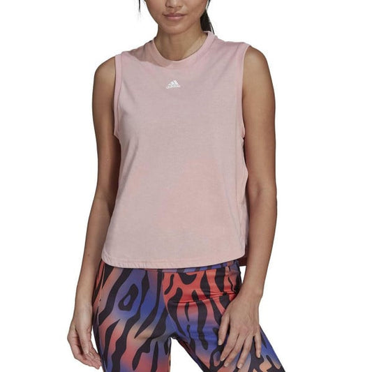 ADIDAS Aeroready Made For Training Sport Tank Pink