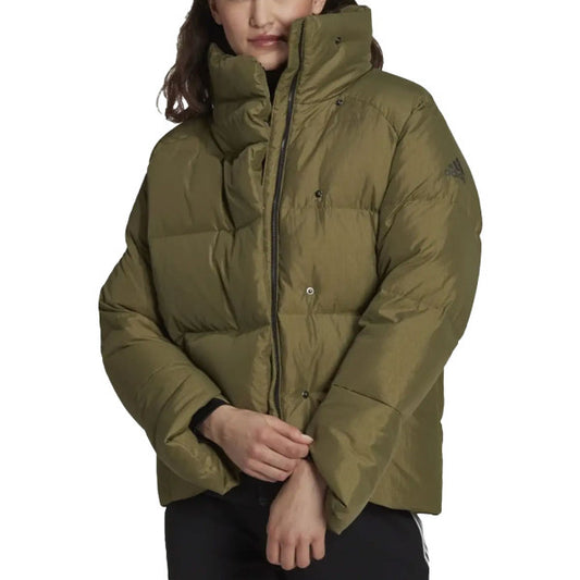 ADIDAS Big Baffle Down Jacket Green