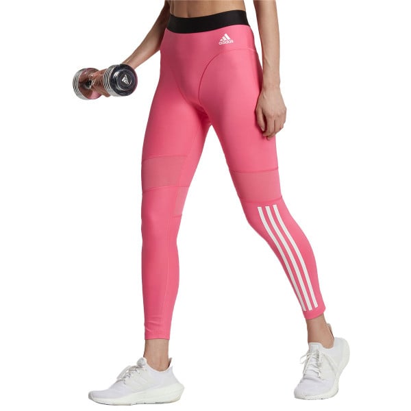 ADIDAS Hyperglam 3-Stripes 7/8 Leggings Pink