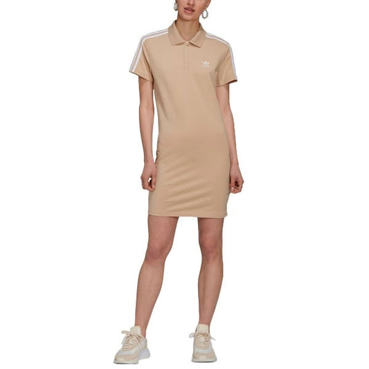 ADIDAS Originals Adicolor Classics Tee Dress Beige