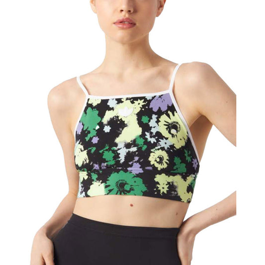 ADIDAS Originals All Over Print Floral Bra Multicolor