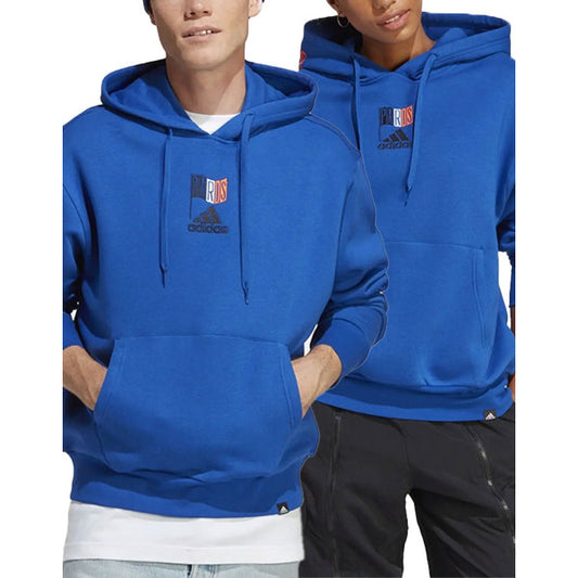 ADIDAS Paris Graphic Unisex Hoodie Blue