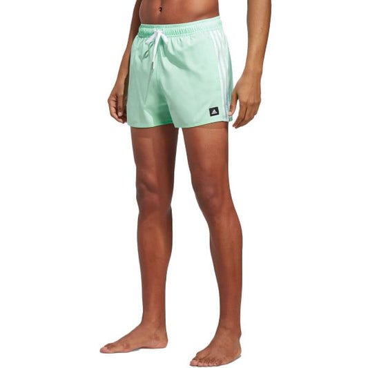 ADIDAS Performance 3-Stripes Classics Swim Shorts Green