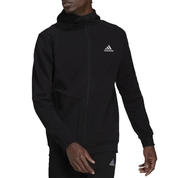 ADIDAS Sportswear Essentials 4 Gameday Full-Zip Hoodie Black