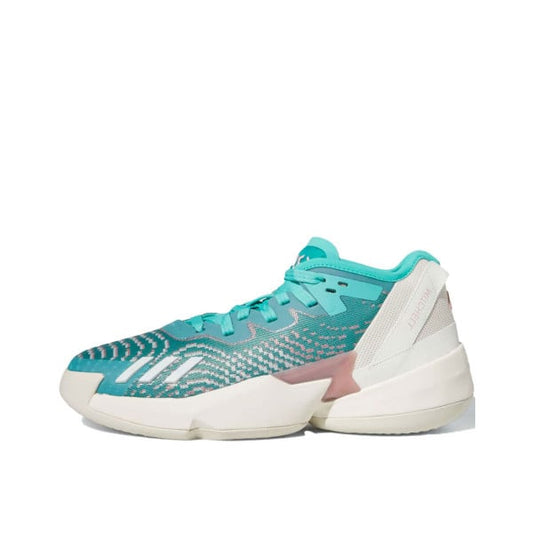 ADIDAS x Donovan Mitchell Issue 4 Basketball Shoes Turquoise