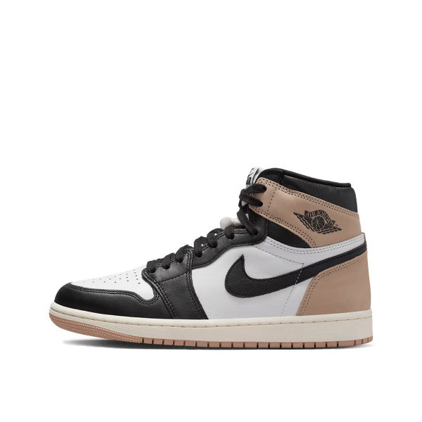 NIKE Air Jordan 1 High Shoes White/Latte