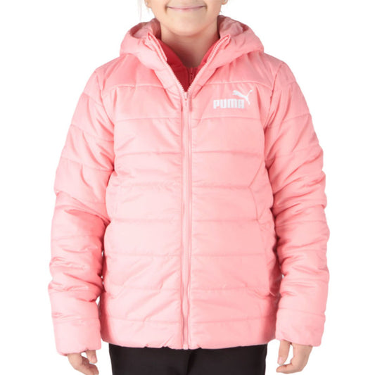 PUMA Essentials Padded Jacket Peach Smoothie