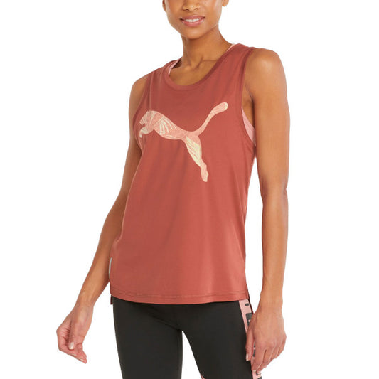 PUMA Favourite Cat Muscle Training Tank Orange