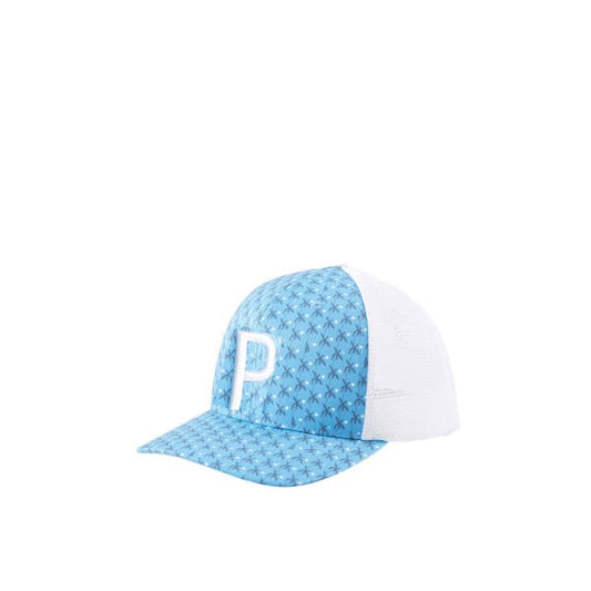 PUMA Palms Trucker P Snapback Cap Blue/White