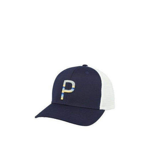 PUMA Sundown Trucker Snapback P Cap Blue/White