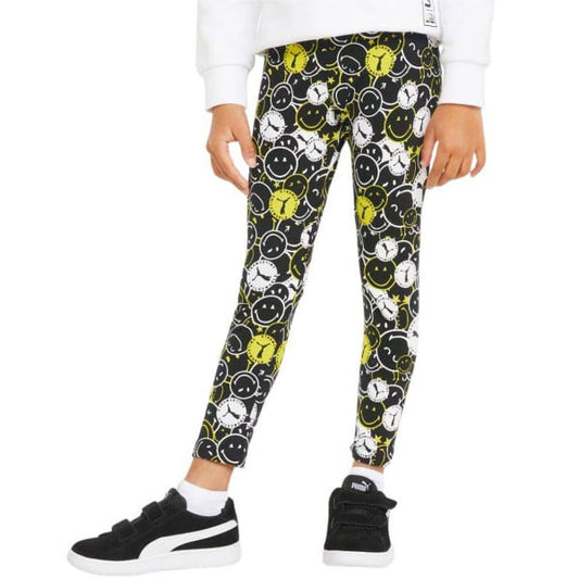 PUMA x Smiley World Printed Leggings Black/Multi