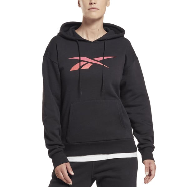 REEBOK Identity Vector Graphic Hoodie Black