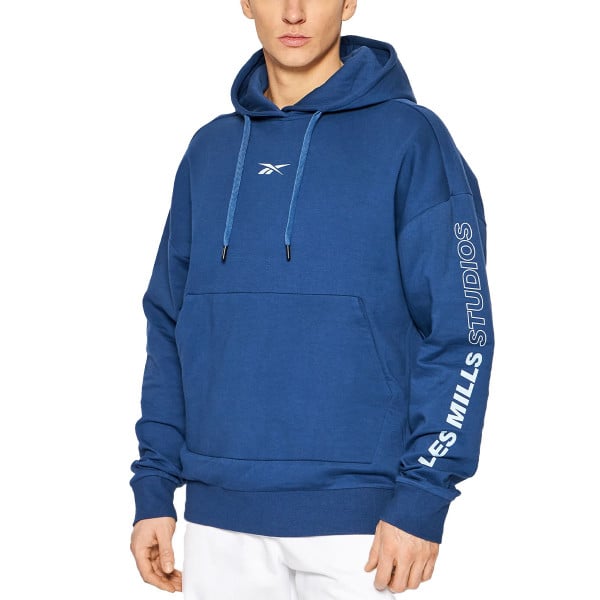 REEBOK Les Mills Dreamblend Hoodie Blue