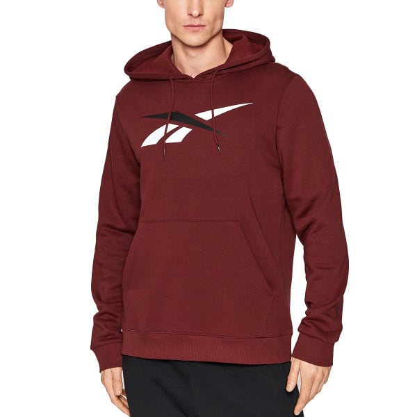 REEBOK Training Essentials Vector Hoodie Burgundy