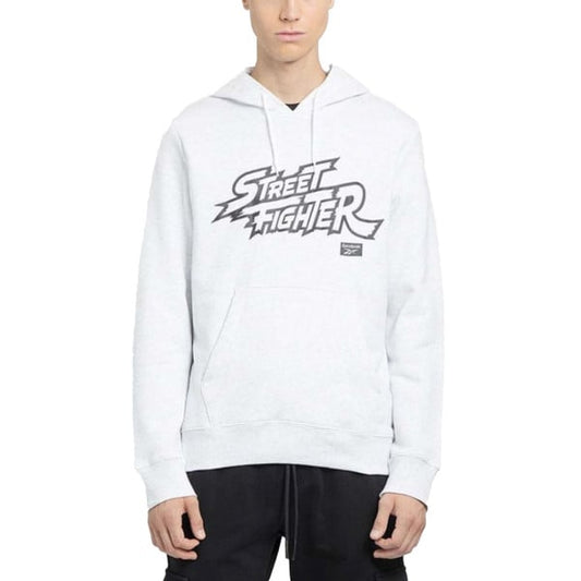 REEBOK x Street Fighter Graphic Hoodie Heather White