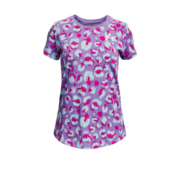 UNDER ARMOUR Live Fierce Instinct Prnt Tee Purple