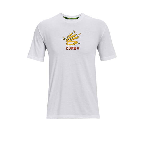 UNDER ARMOUR x Curry Sesame Street Big Bird Tee White