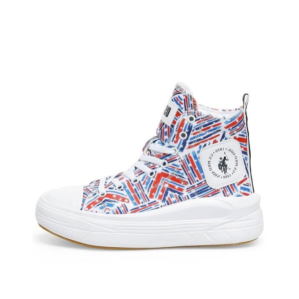 US POLO Assn Clementine Shoes White/Multi